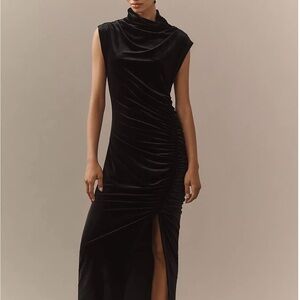 Top Rated



















The Maya Ruched Cowl-Neck Dress: Stretch Velvet